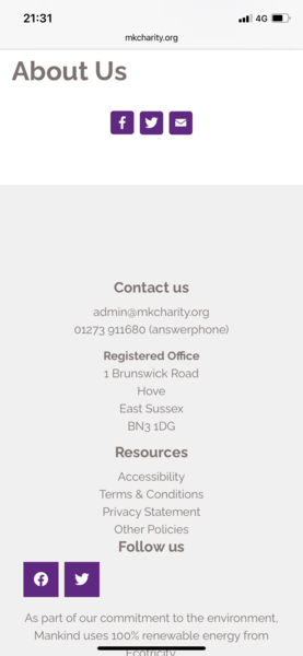 Weird letter received