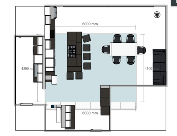 Thoughts on this potential kitchen layout please?