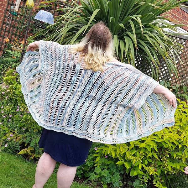 Summer crochet cardigan
