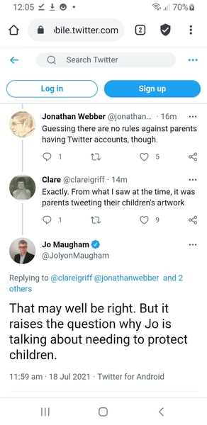 JKR takes on the victim blamers over the pornography tweeted at children