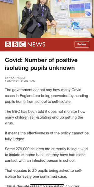 Anti-lockdowners pretending to care about kids again