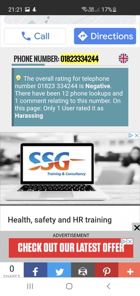 Weird letter received