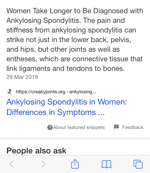Ankylosing spondylitis