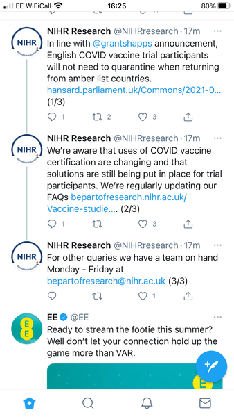 Novavax trial thread number 3