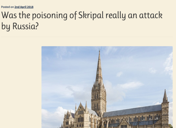 Vanity Fair article on Covid 19s origins.