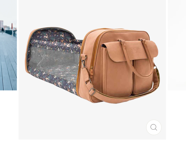 Changing bag with cot