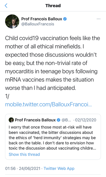 Teens will not be routinely vaccinated, JCVI recommends