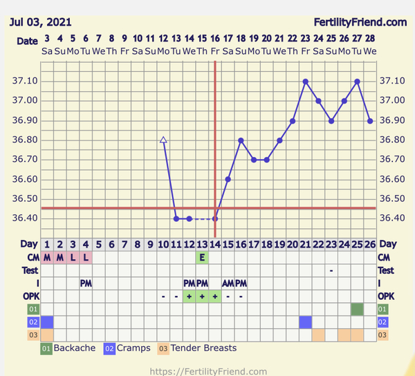 Entering the TWW with BBT charts #2