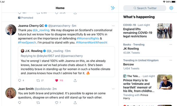 JKR takes on the victim blamers over the pornography tweeted at children