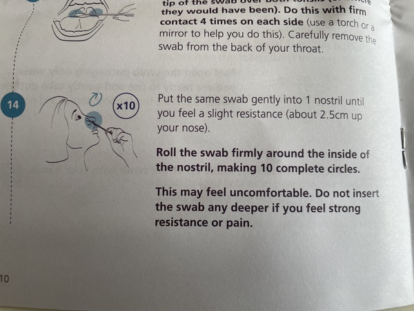 Doing the test is vile so no wonder LFTs have such a high inaccuracy rate.