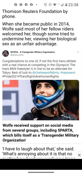 Veronica Ivy (formerly Rachel McKinnon) on why it is right for trans olympians to compete