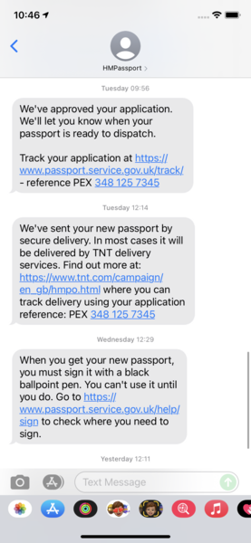 Passport renewal