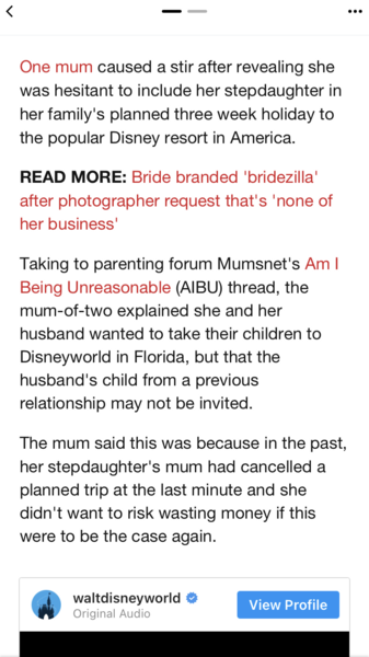 Inviting SC to disneyworld - part 2.