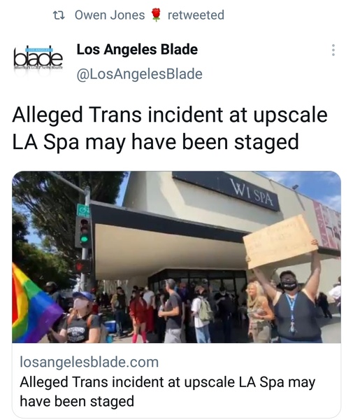 Pushback at Wi Spa in Los Angeles