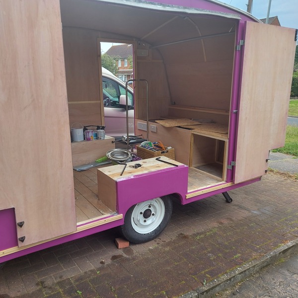 My 'new' caravan arrives tomorrow! Does anyone want to help plan it?