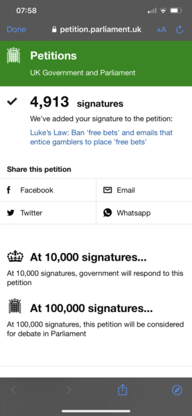 Husband took his own life after gambling