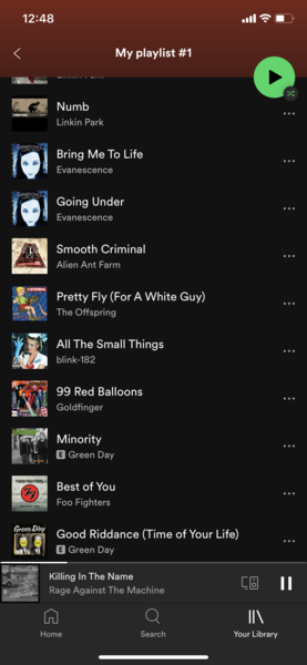 metal/emo 2000’s bangers