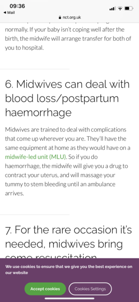 Home birth vs hospital birth