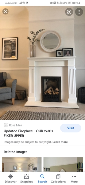 What sort of fireplace and surround for 1930's semi?
