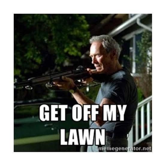 Caught neighbours using my garden