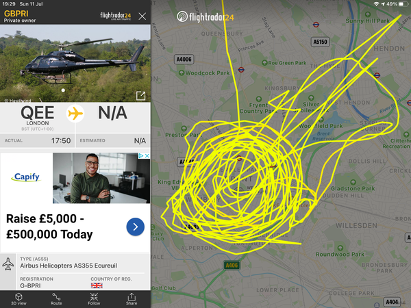 Flight Radar 24 - Exciting