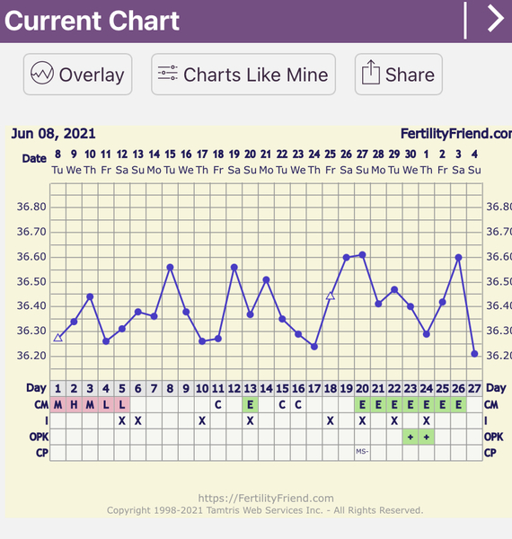 Anyone with PCOS have a few attempts at ovulating each cycle and can give me hope?