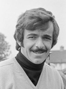 Who does a young, moustachioed Tony Jacklin remind me of?