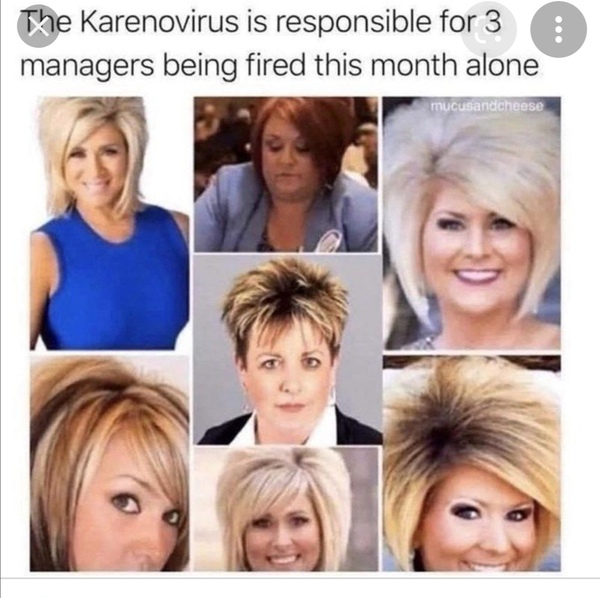 To think the name 'Karen' is only considered misogynistic because it refers to white women?