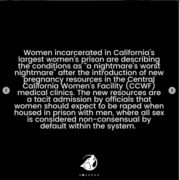 It was like the prison had given the okay for them to rape us