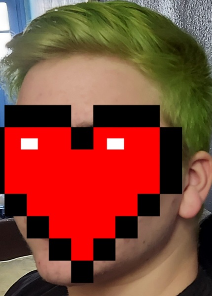 Blue hair for my 9 year old?
