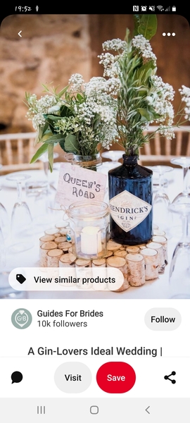 Help me dress the tables for my wedding