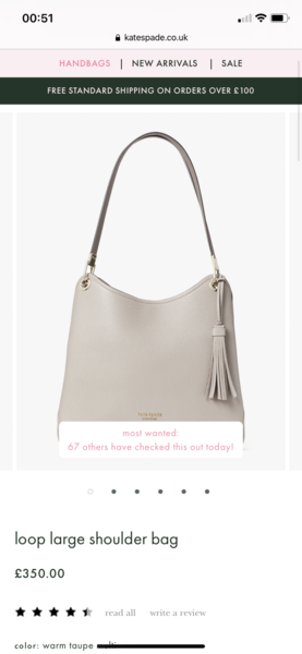 Designer bag-not tacky