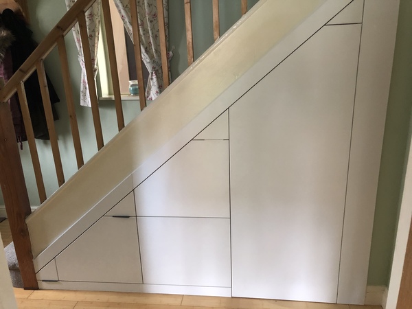Under stairs built in storage