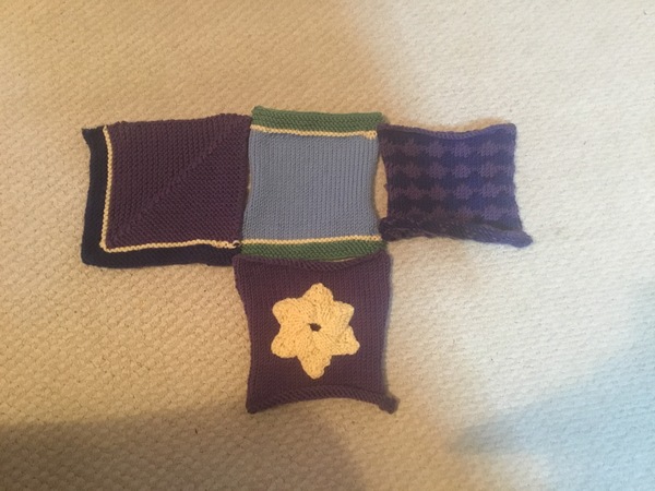 Woolly Hugs. A Blanket for the very lovely Etotheipiplus1equals0 and her children. Crafters and donors, we need your help.