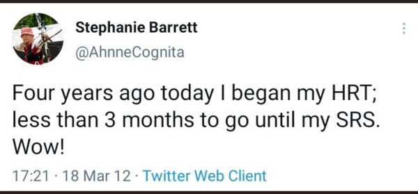 Stephanie Barrett representing Canada