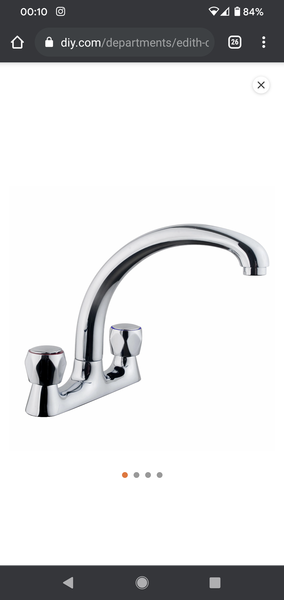 Lost pressure in kitchen tap