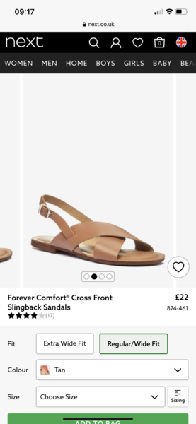 Tan sandals that are flattering