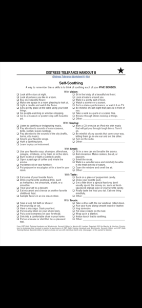 Signed off with depression..practical tips