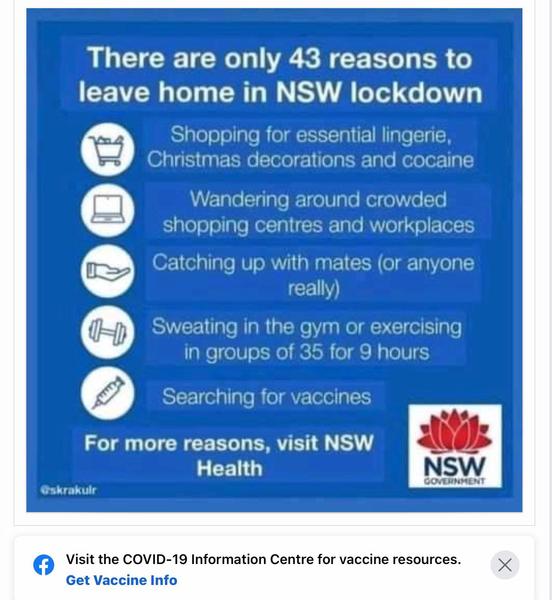 Austalian state likely can't contain Delta, will let it rip