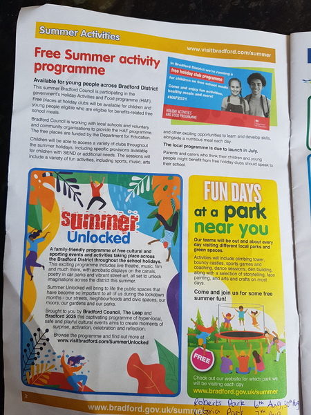 Holiday in Bradford- what to do?