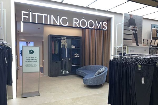 Men in lingerie shops