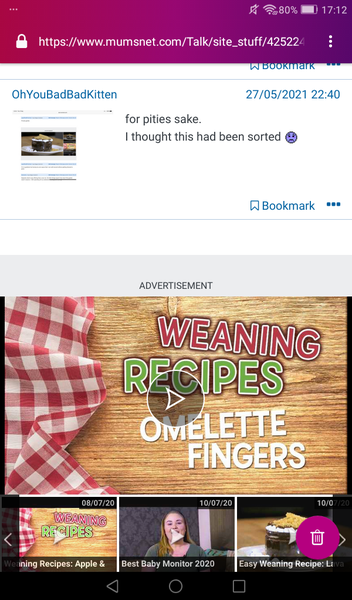 Intrusive video adverts