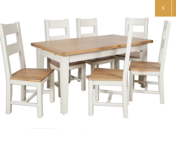 Oak table coloured legs