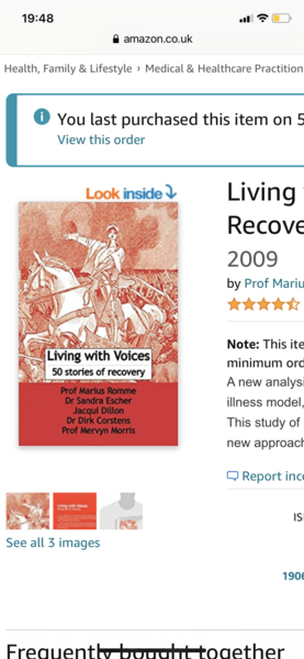Positive stories for schizophrenia