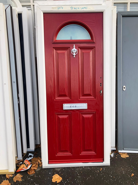 If your front door is not white, wood or black, what colour is it?
