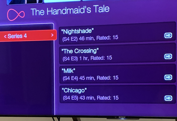 The Handmaid's Tale S4 at C4 pace (no spoilers from Hulu subscribers)  Thread 2