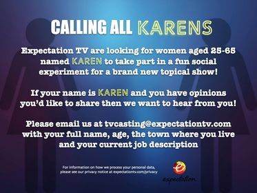 I'm sure that this will be more Karen bashing