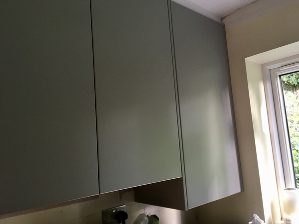Kitchen question - how to line up boiler cupboard?