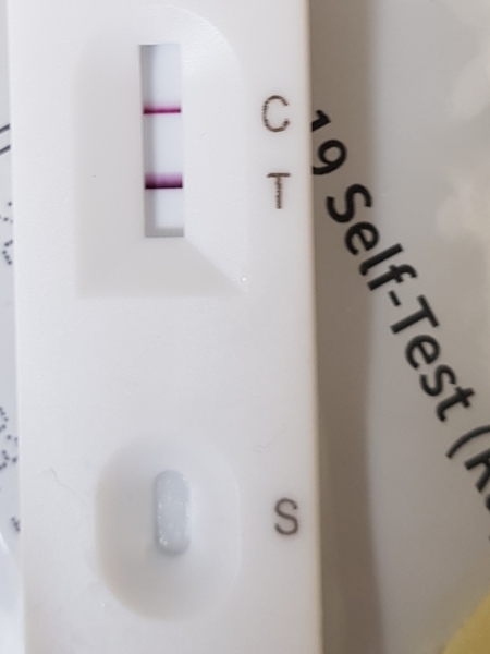 Multiple positive LFTs, negative PCR