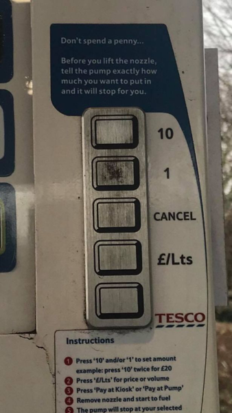 Settle an argument putting fuel in the car